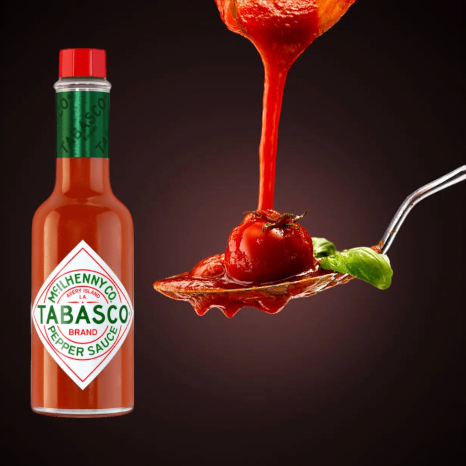 Tabasco Original Red Pepper Sauce โ 2x60ml | Aged, Authentic, Spicy & Gluten-Free - Damoo