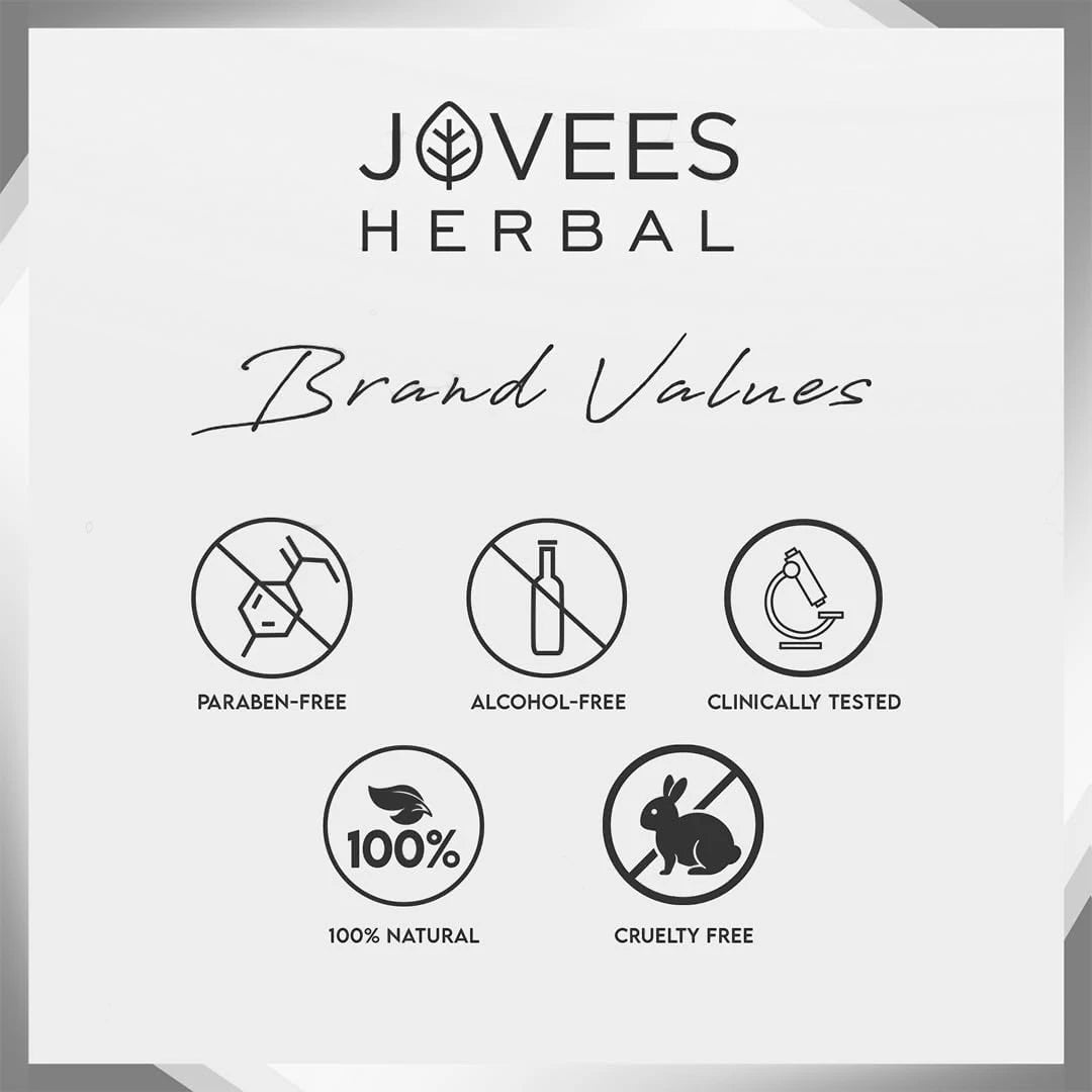 Jovees Activated Charcoal Detox Face Wash – 120ml | Deep Pore Cleanser for Acne-Prone & Oily Skin | Controls Oil, Fights Acne, and Detoxifies | Paraben-Free - Damoo