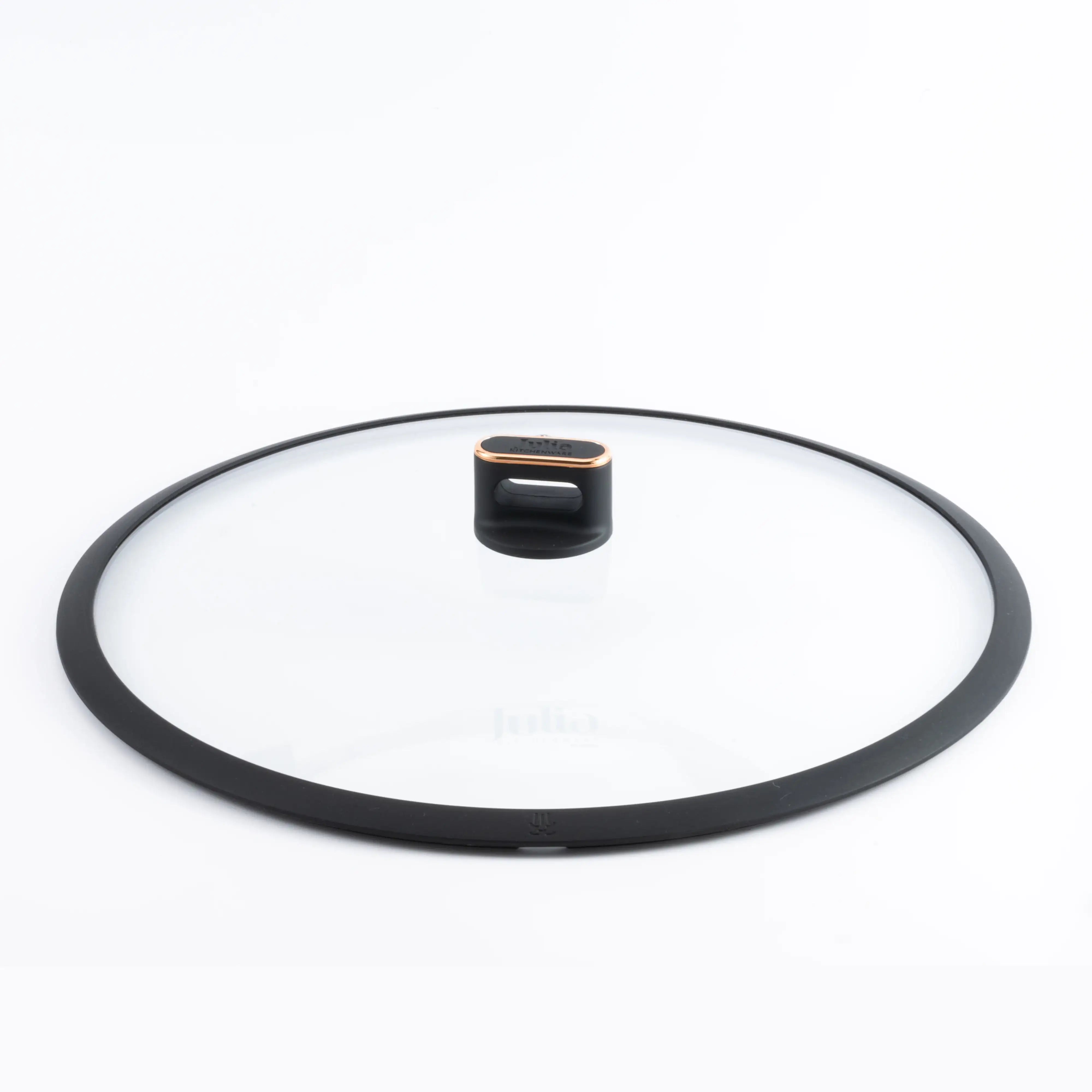 Julia Elite-Pro Plus Casserole with Lid β 40 CM, Black Granite Non-Stick Coating, Induction Base, Heat-Resistant Detachable Silicone Handles, PTFE & PFOA-Free, For All Cooktops - Damoo