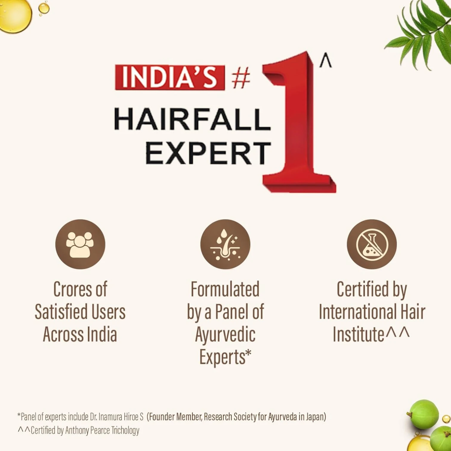 KESH KING Ayurvedic Anti Hairfall Hair Oil – 300ml | Herbal Hair Growth & Fall Control Treatment | Paraben-Free | For All Hair Types - Damoo