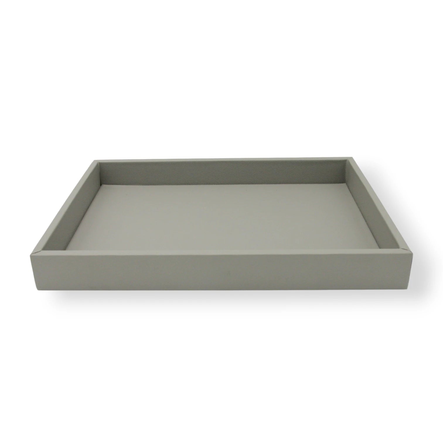 Leather Decorative Serving Tray – Multi-Use Organizer for Food, Perfume, Jewelry & Home Décor - Modern Farmhouse Style - Damoo