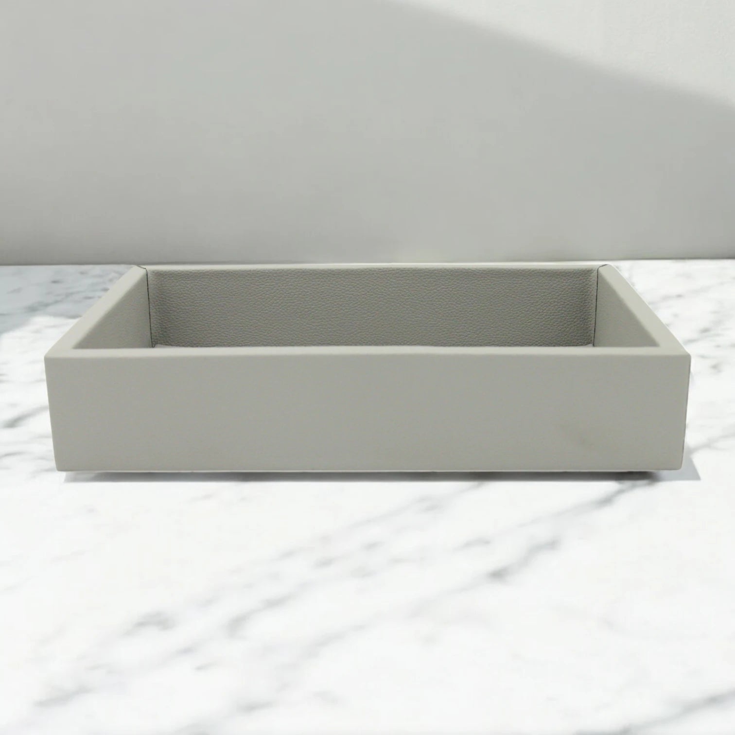 Luxury Leather Serving Tray – Organizer & Food Platter for Home, Office, Parties & Gifting - Damoo