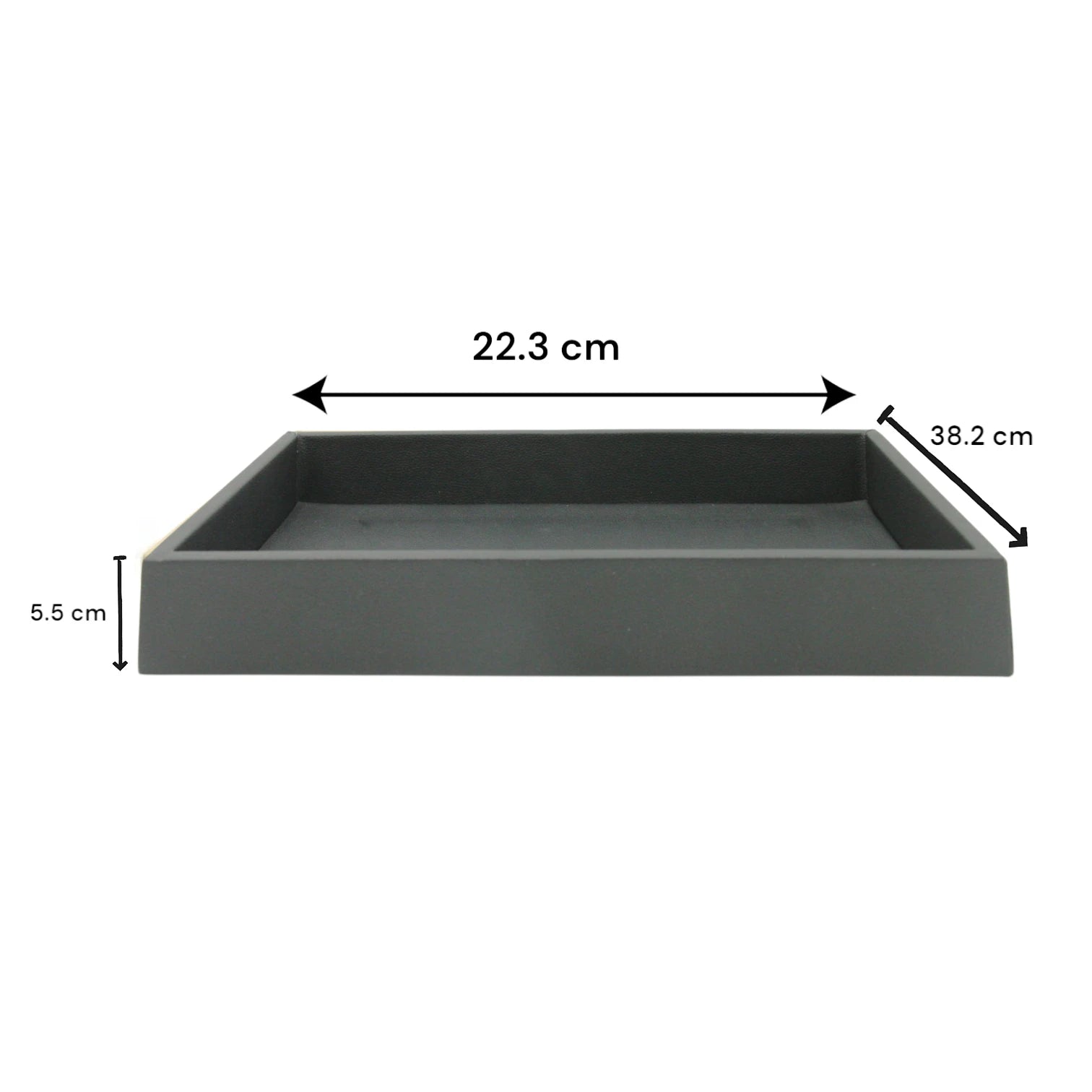 Luxury Leather Serving Tray – Tray used as a Food Platter for Home, Office, Parties & Gifting - Damoo