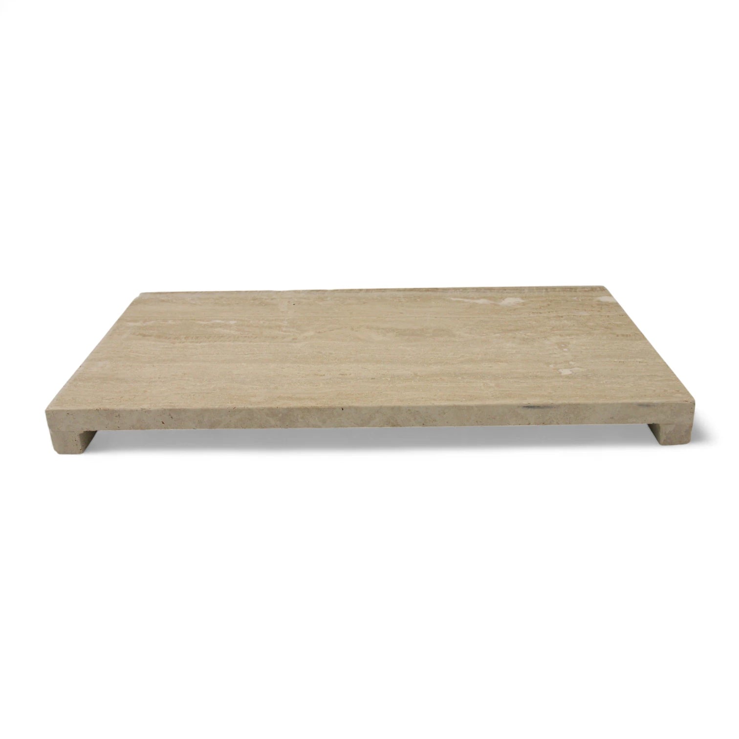 Marble Board with Tiny Legs – Decorative Tray for Jewelry, Food, and Home Decor - Multipurpose Elevated Serving Tray - Damoo