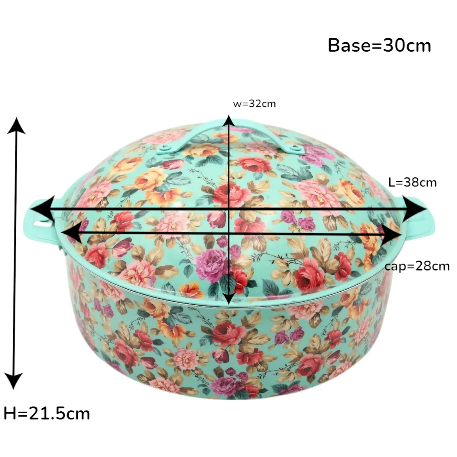 Mayflower 5000ml Premium Stainless Steel Hot Pot – Affordable Luxury with Timeless Floral Motif, Made in India - Damoo