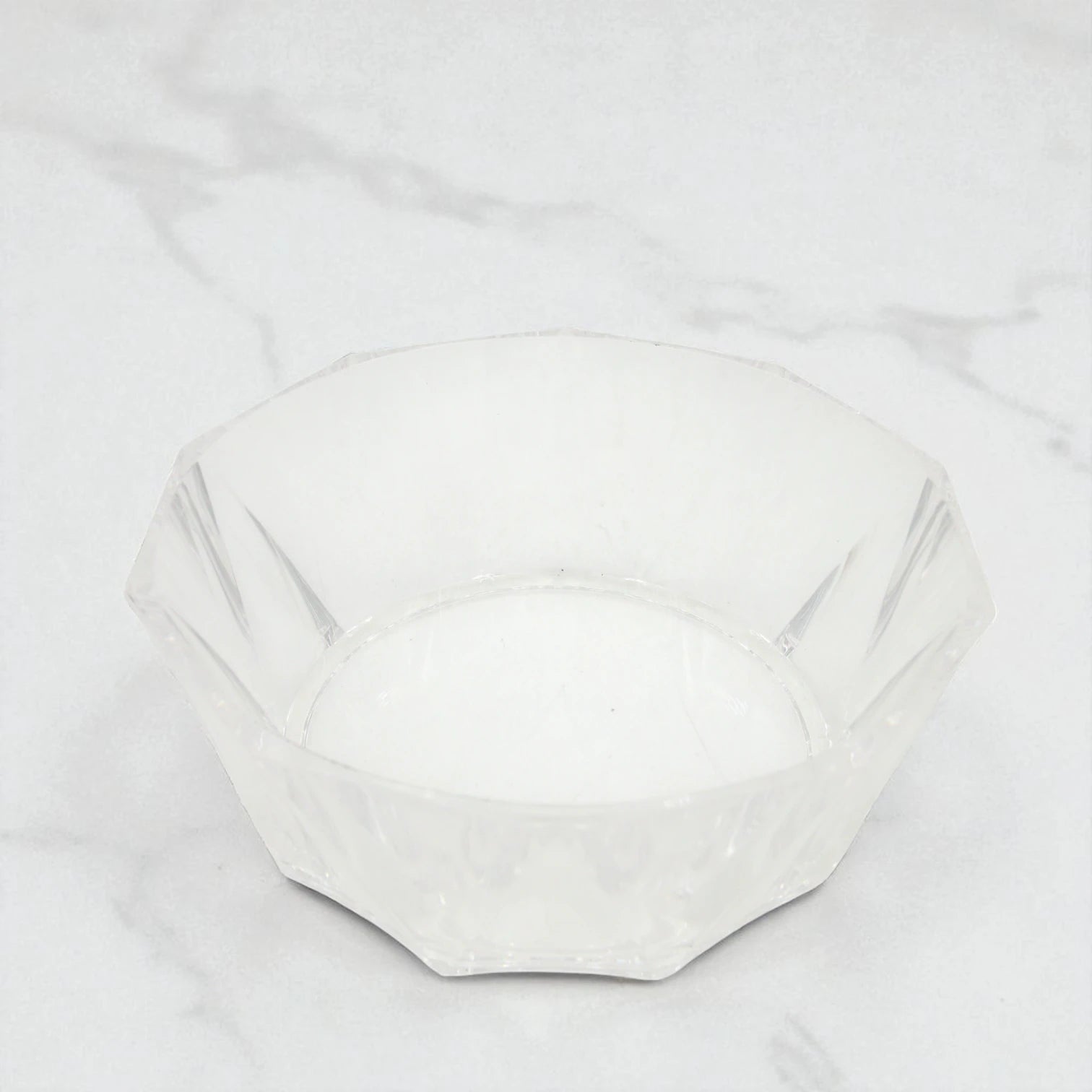 Modern Acrylic Candy Bowl with Lid – Transparent Decorative Treat Jar for Sweets, Dates, Chocolates & Snacks – Elegant Tabletop Organizer - Damoo