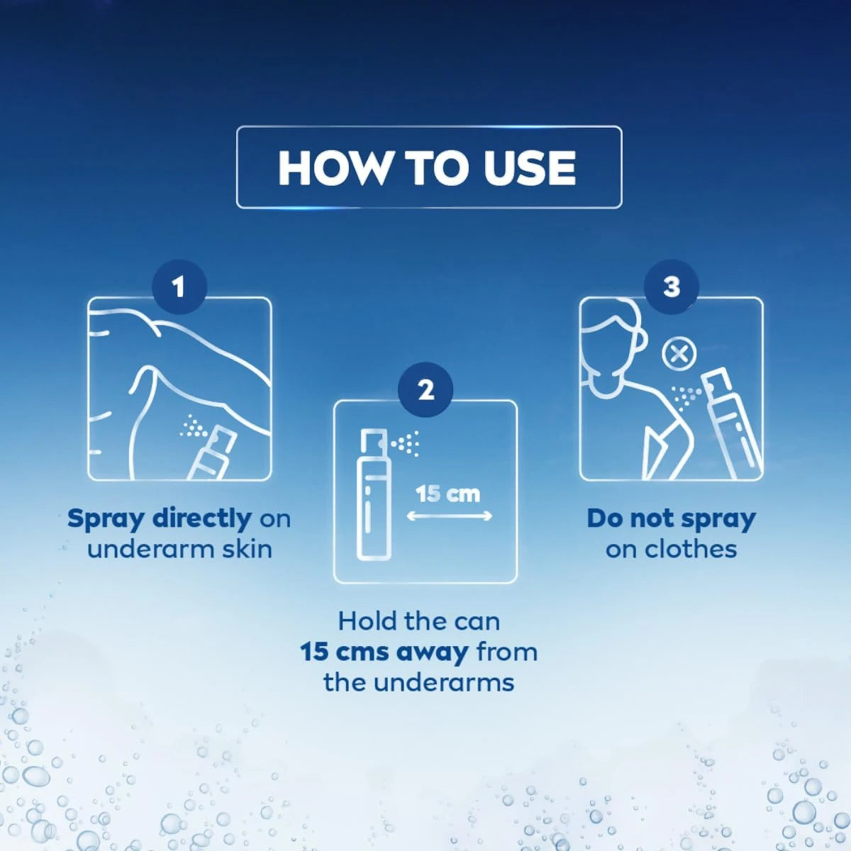 NIVEA MEN Fresh Active Deodorant Spray 150ml – 48H Antiperspirant Protection with Invigorating Mint Scent - Damoo
