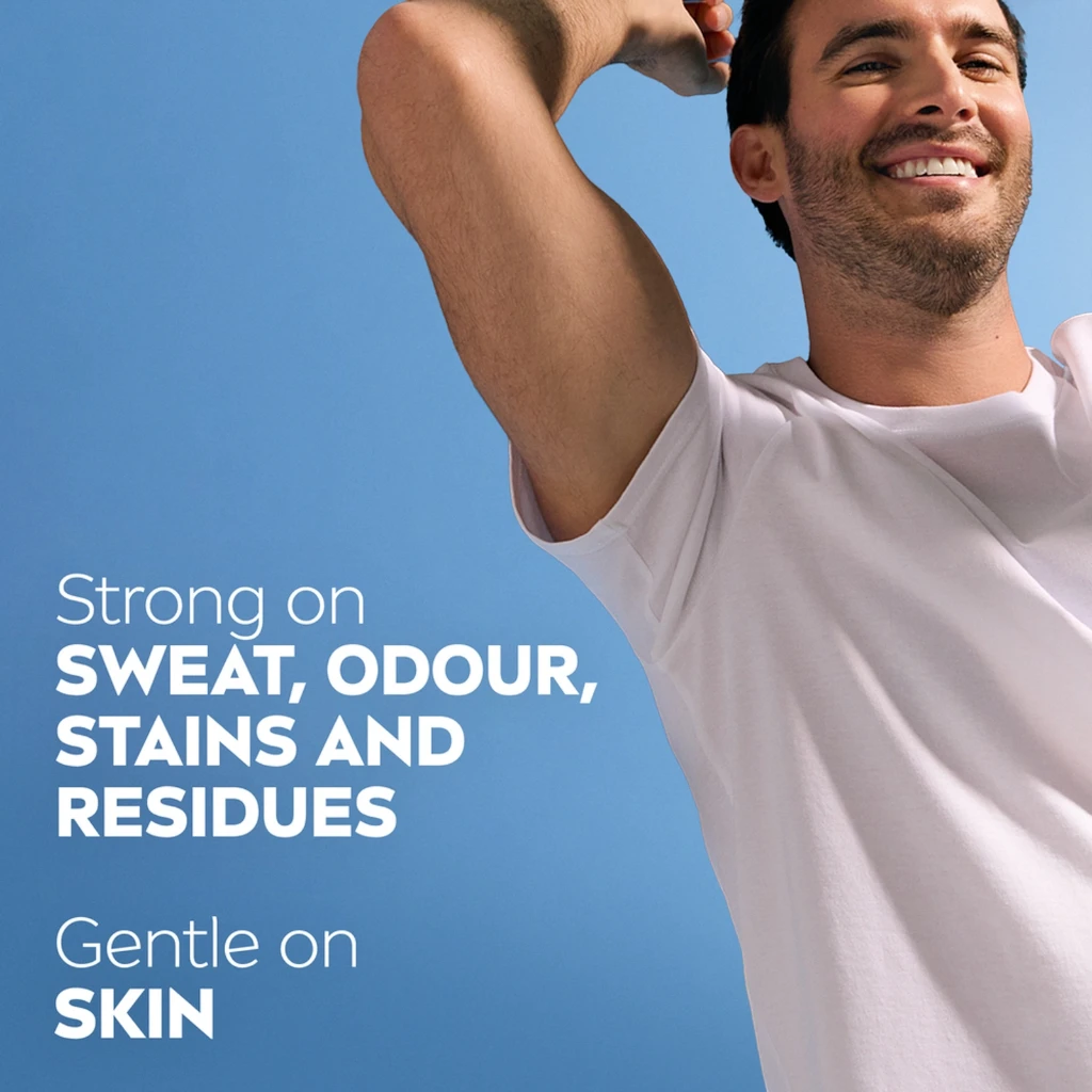 NIVEA MEN Invisible Black & White Deodorant Stick 50ml - 48H Antiperspirant Protection, Anti-Stain Formula, Alcohol-Free, Fresh Masculine Scent - Damoo