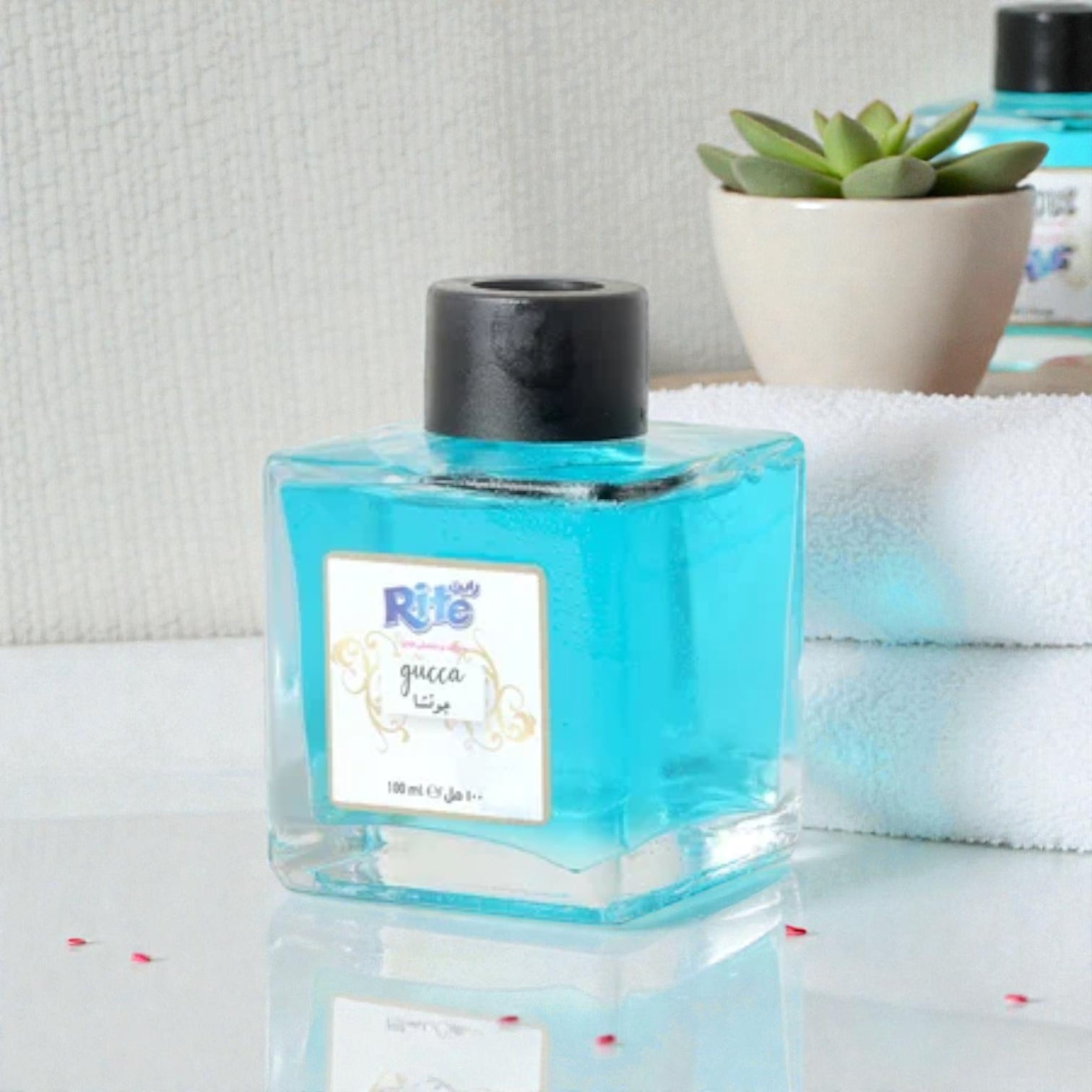 Rite Gotcha Reed Diffuser – Fresh & Long-Lasting Home Fragrance in Decorative Glass Bottle – 100ml Room Freshener - Damoo
