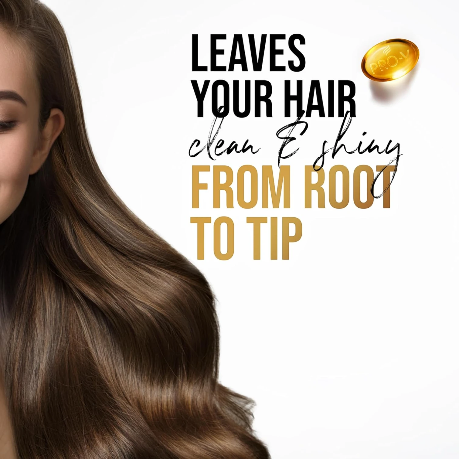 Pantene Pro-V Daily Care 2-in-1 Shampoo 1L | Gently Cleanses, Moisturizes & Adds Shine | For All Hair Types - Damoo