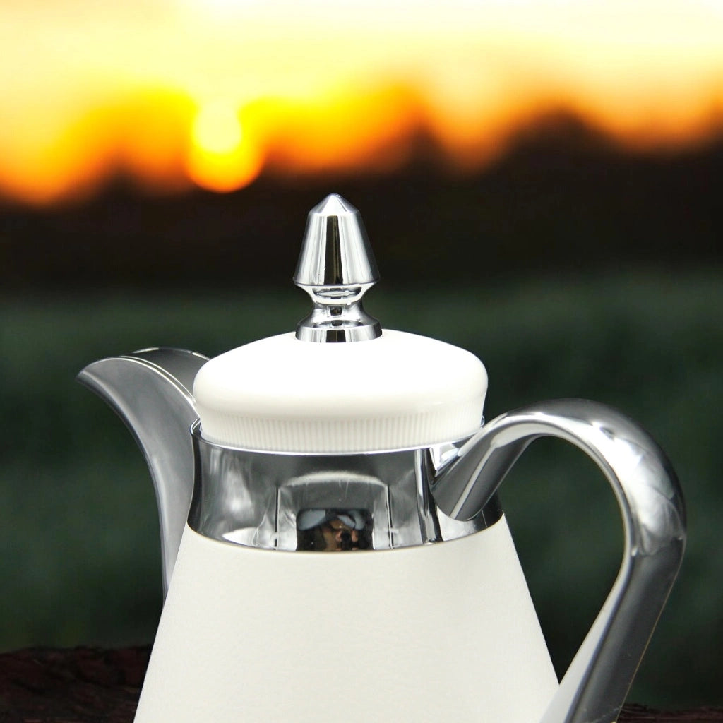 Parati Vacuum Jug Set – 0.35L + 0.5L | Double Wall High Vacuum | Borosilicate Glass & Food-Grade Silicone | 12H Hot / 24H Cold | Premium Heat Retention - Damoo
