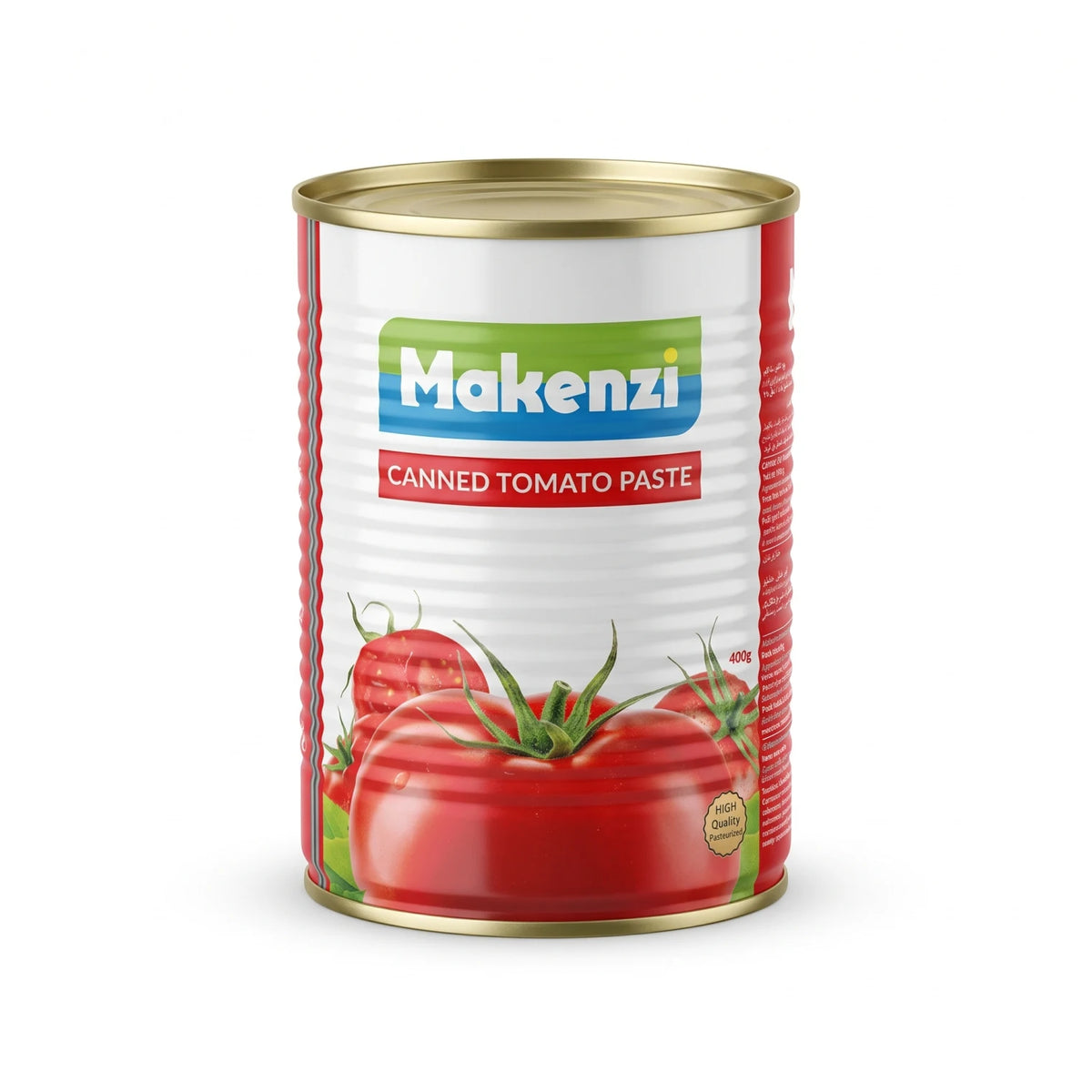Marenzi Canned Tomato Paste – 400 grams | Pasteurized Tomato Ingredient | Single Can for Sauces, Soups and Pasta Dishes