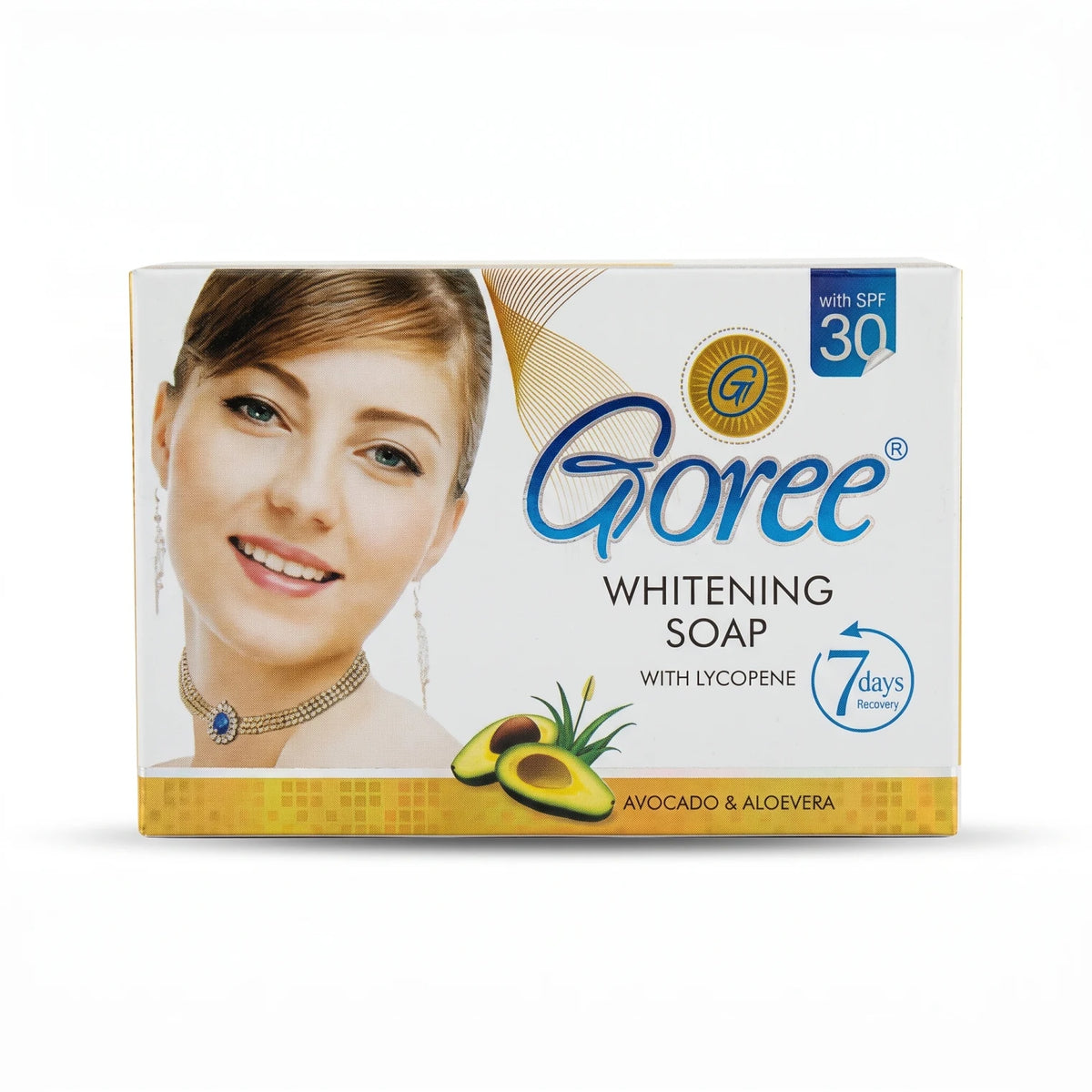 Epoke Whitening Soap Avocado & Aloevera with Lycopene and SPF 30 for Daily Cleansing