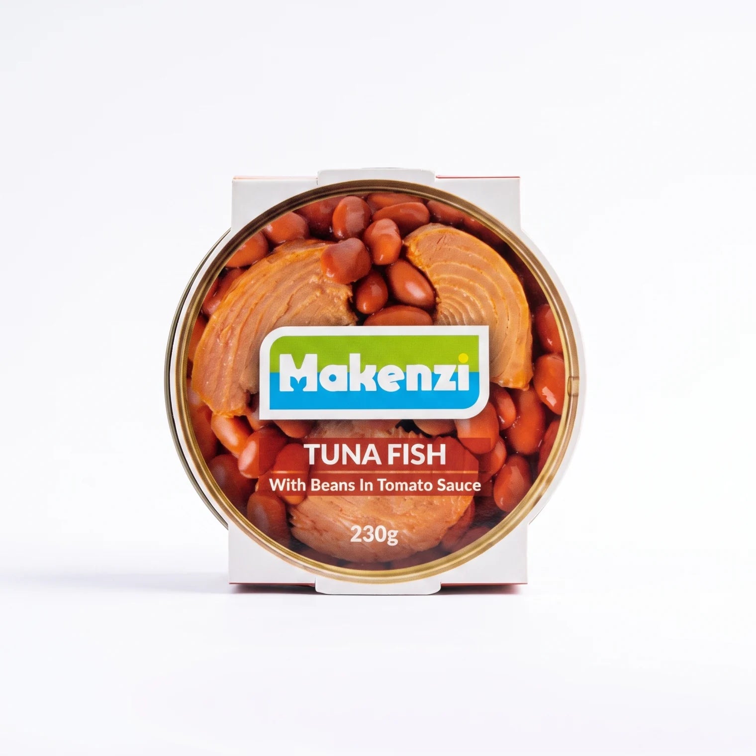 Makenzi Tuna Fish with beans in tomato sauce 230g – Canned Food with Tuna, Beans and Tomato Sauce