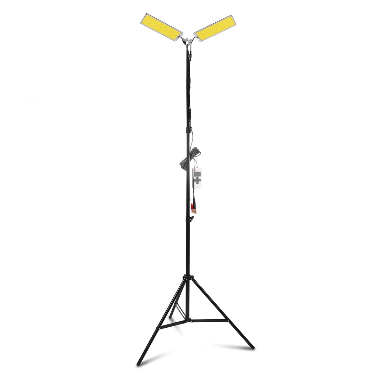 Jiham Outdoor Multifunctional Light – 280cm Full Height x 66cm Width | Tripod-Mounted Lighting Stand with Two Light Panels