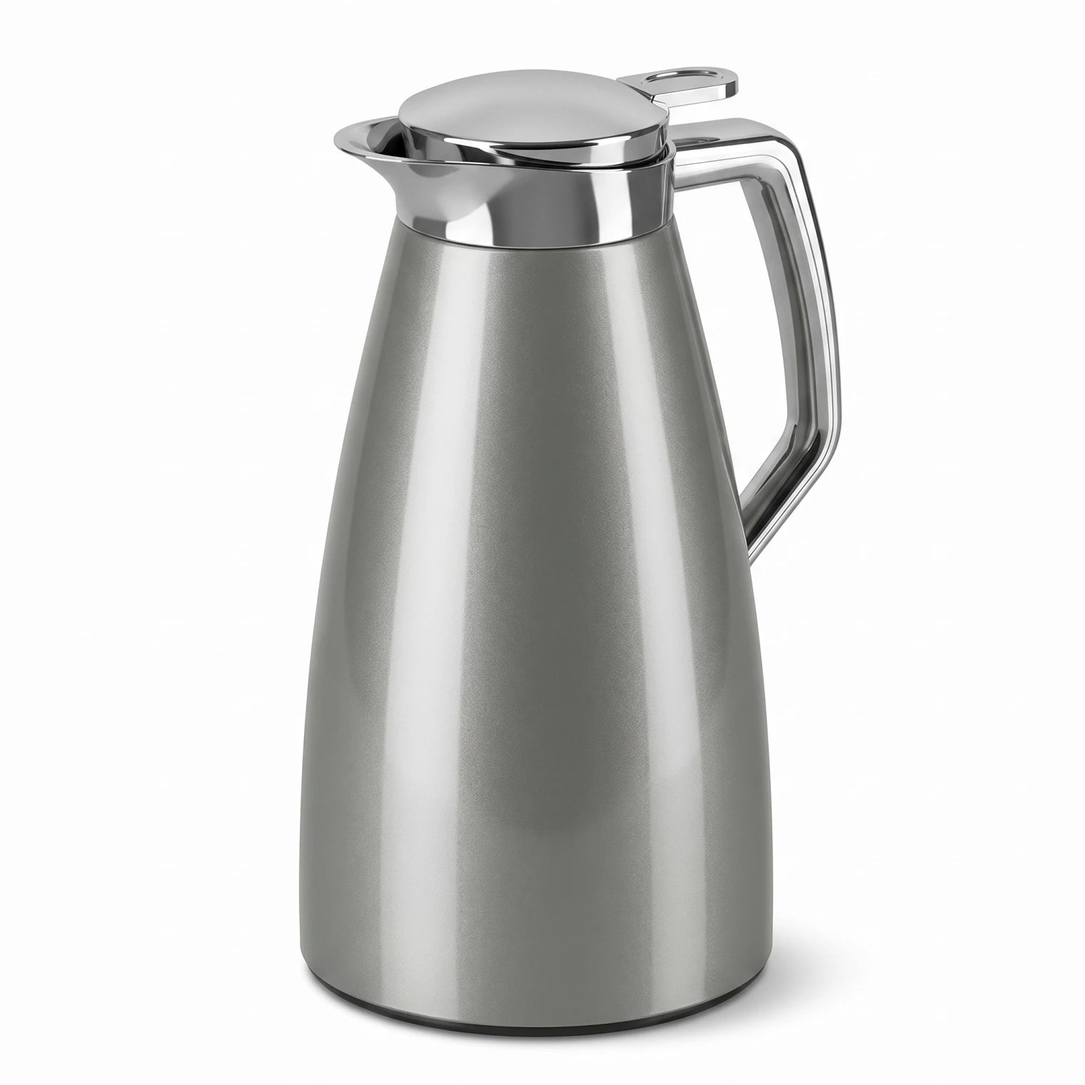 Emsa Plaza Vacuum Flask (Aroma Diamond) 1 Liter – Leak-Proof Tea & Coffee Flask | Keeps Drinks Hot 12 Hours and Cold 24 Hours