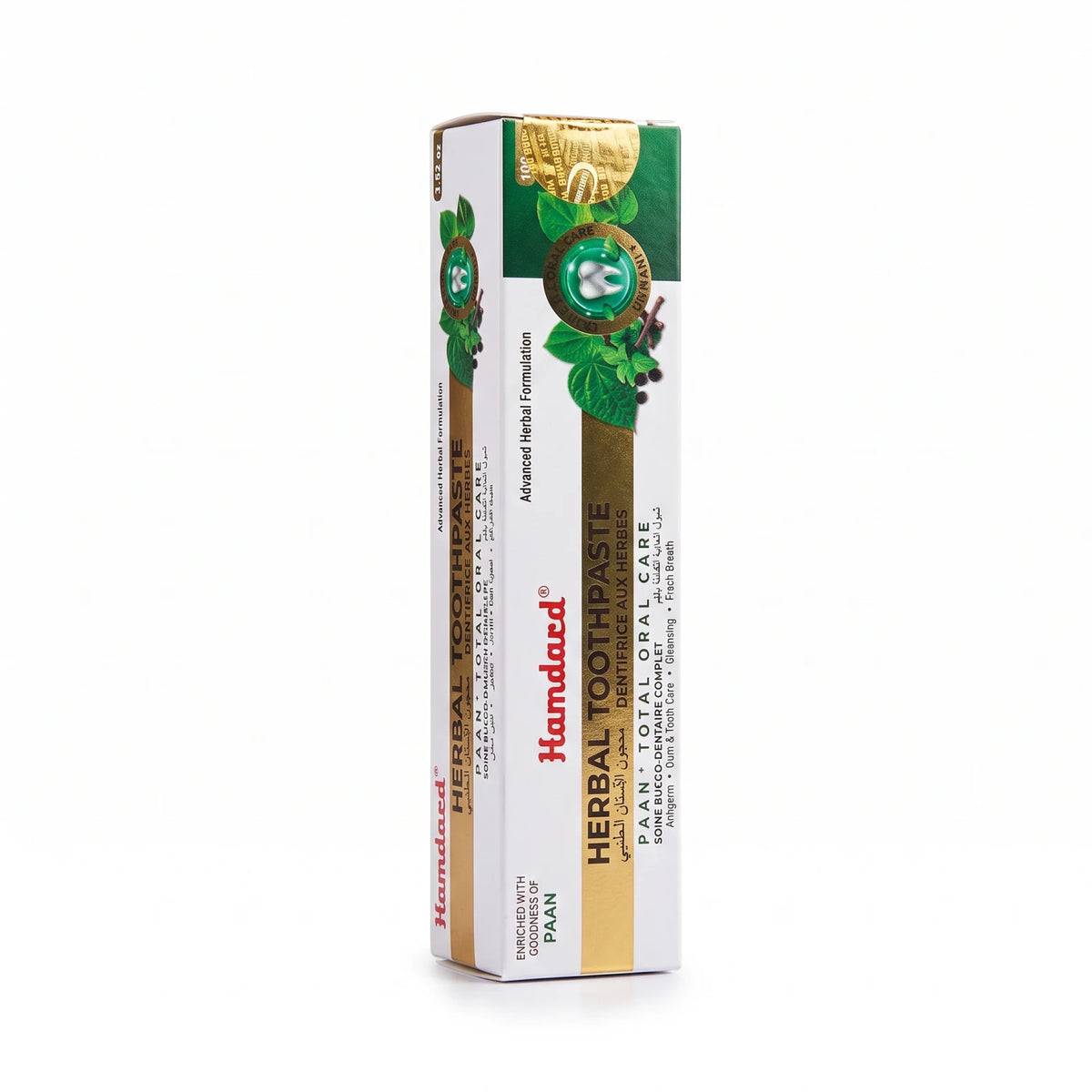 Handared® PAAN + TOTAL ORAL CARE Herbal Toothpaste – Paan | Advanced Herbal Formulation