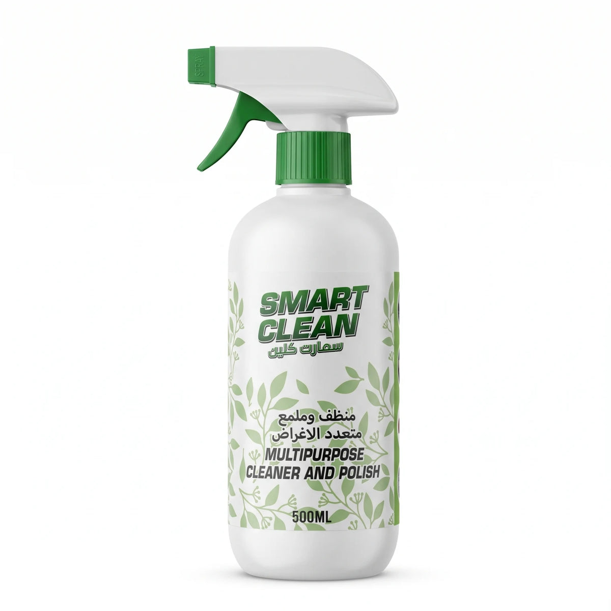 SMART CLEAN Multipurpose Cleaner and Polish Spray 500 ML with Trigger Nozzle for Everyday Cleaning and Polishing