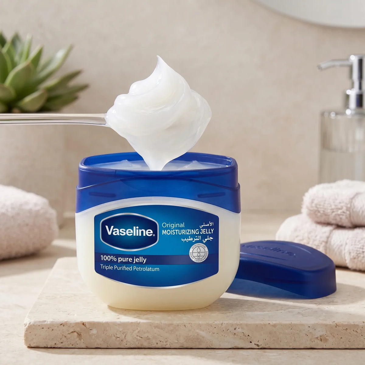 Vaseline /orginal/450ml – Original Moisturizing Jelly | 100% Pure Jelly | Triple-Purified Petrolatum Skin Protectant