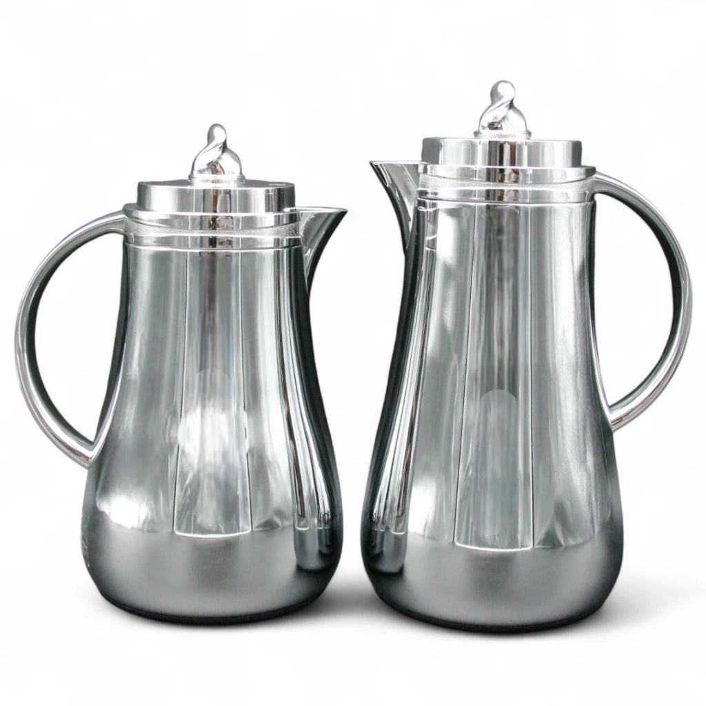 Pilsco Vacuum Jug Set – 2-Piece Original & Patented Design (0.7L + 1.0L) – Food-Grade, Leak-Proof, Eco-Friendly Thermos Jugs for Hot & Cold Drinks - Damoo