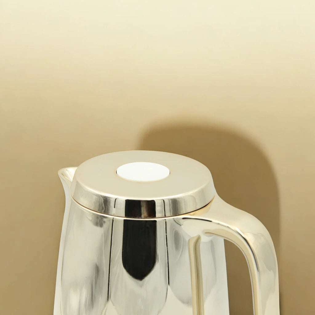 Regal 1.0L Thermal Vacuum Jug – Keeps Beverages Hot for 12H & Cold for 24H | Double Wall Glass Refill | BPA-Free | Ideal for Home, Office & Travel - Damoo