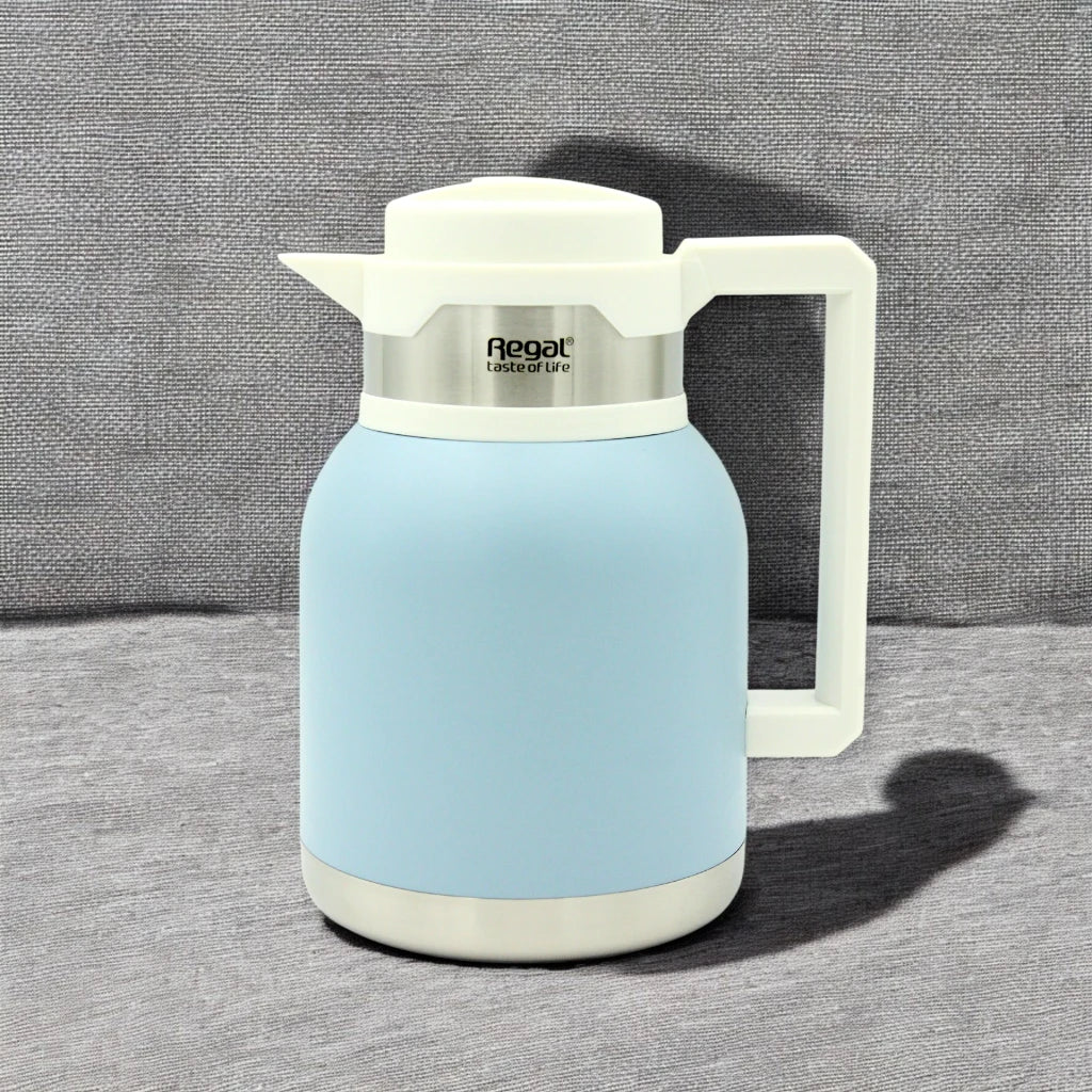 Regal 1.5L Vacuum Insulated Jug – Hot & Cold Beverage Thermos Flask with Stainless Steel Liner | Keeps Drinks Hot for 12 Hours & Cold for 24 Hours - TSC-UQ - Damoo