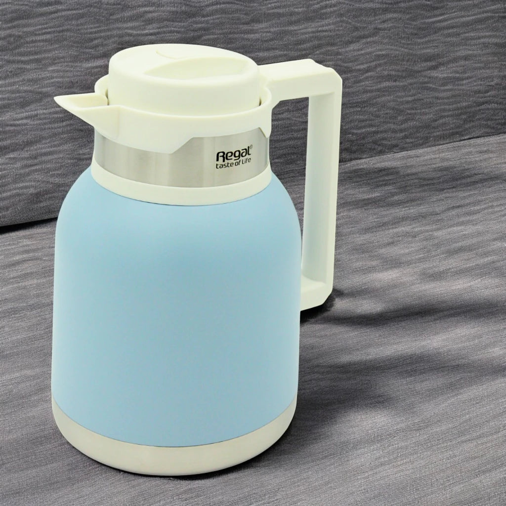 Regal 1.5L Vacuum Insulated Jug – Hot & Cold Beverage Thermos Flask with Stainless Steel Liner | Keeps Drinks Hot for 12 Hours & Cold for 24 Hours - TSC-UQ - Damoo
