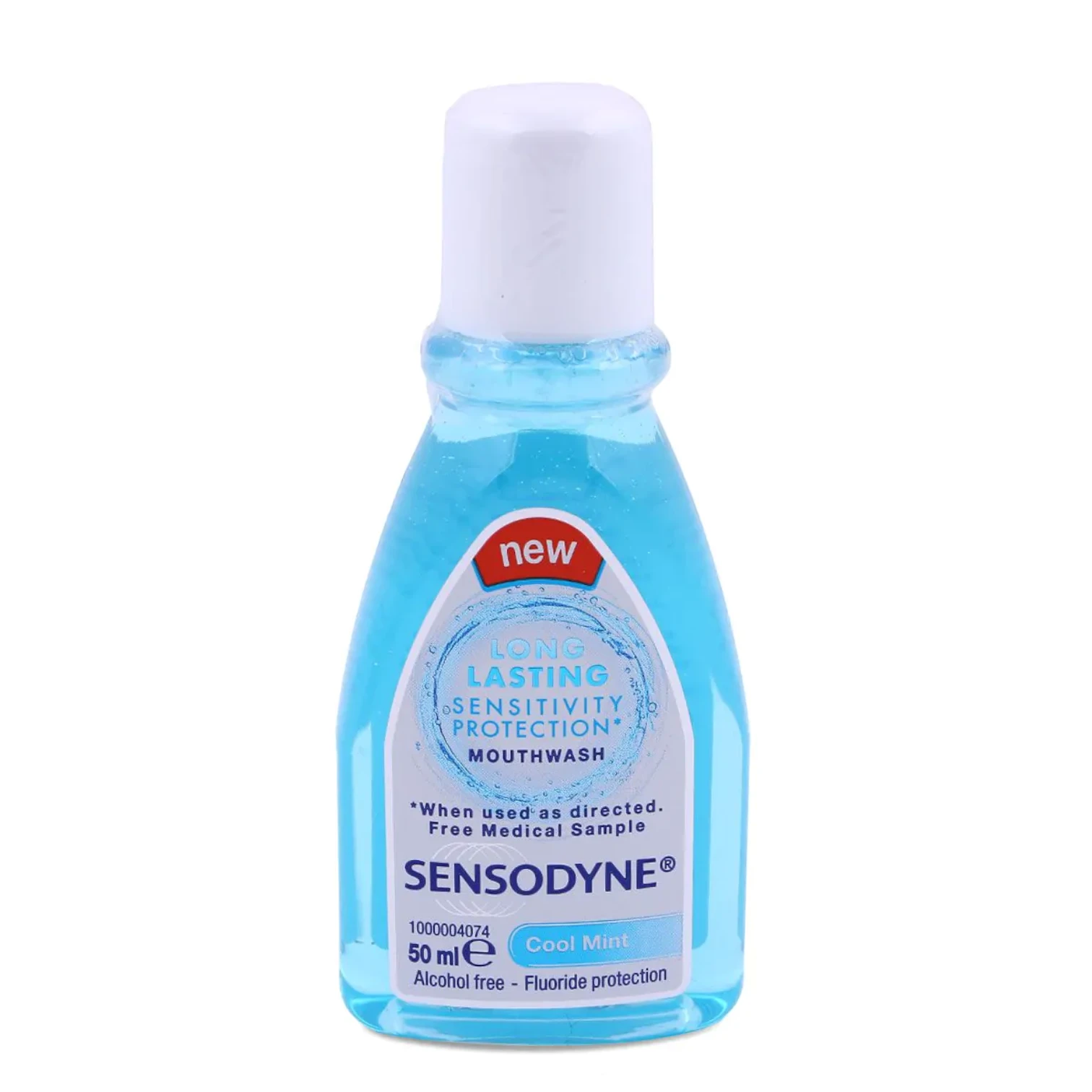 Sensodyne Multi Care Whitening Toothpaste 75ml for Sensitive Teeth + Brush + Mouthwash Pack – Mint Flavour, Cavity Protection, Stain Remover, Gum Care - Damoo