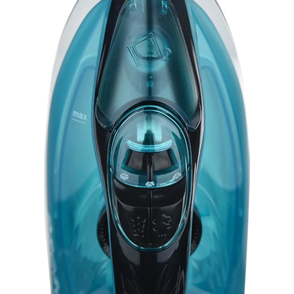 Sonashi 1800W Steam Iron – Ceramic Soleplate, Spray & Burst Steam Functions, Adjustable Temperature Control, Self-Cleaning, 220ml Water Tank – Blue/White - SI-5081C - Damoo