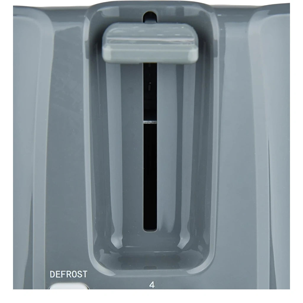 Sonashi 2-Slice Bread Toaster ST-210 – 750W Pop-Up Toaster with Adjustable Browning Control, Defrost, Reheat & Cancel Functions, Detachable Crumb Tray, Cool Touch Design – Grey - Damoo
