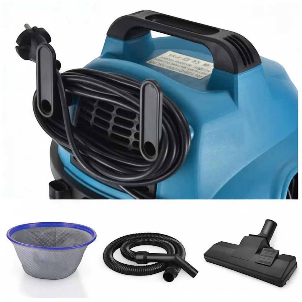 Sonashi 30L Wet & Dry Vacuum Cleaner – 1600W Motor, 20kPa Suction, Multi-Stage Filtration, Blow Function, Overheat Protection, Low Noise – SVC-9030D - Silver - Damoo