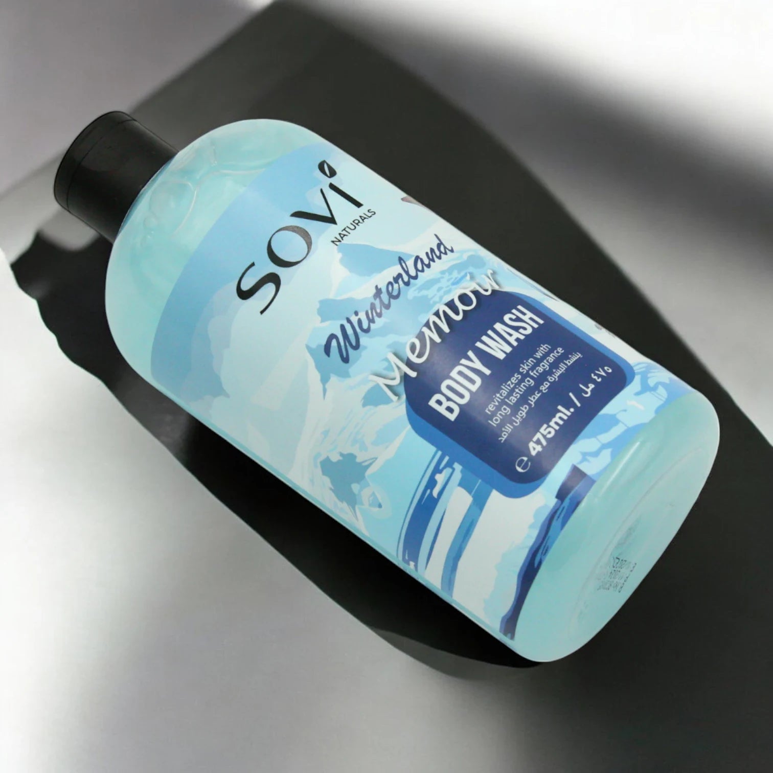 Sovi Naturals Revitalizing Body Wash – 475ml | Gently Cleanses, Hydrates & Refreshes Skin with Long-Lasting Fragrance | Suitable for All Skin Types - Damoo