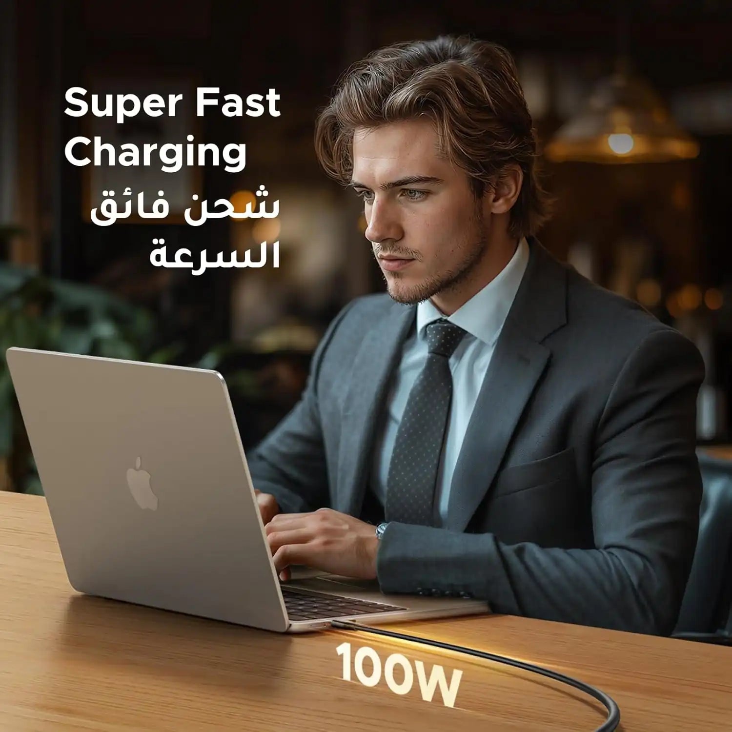 UGREEN USB-C Cable 100W 2M, Fast Charging Type-C to Type-C PD Cable for iPhone 16 Pro Max, MacBook, iPad, Samsung, Pixel, Switch - Damoo