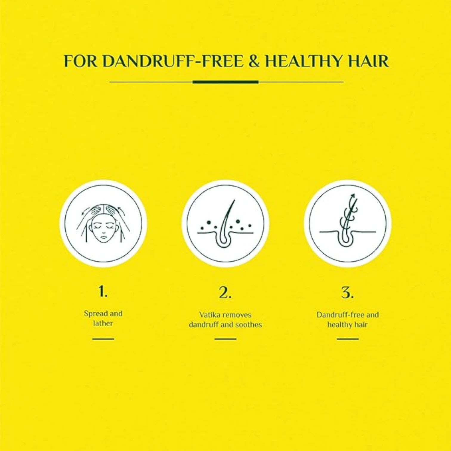 Vatika Naturals Dandruff Guard Shampoo | Twin Pack (2 x 400ml) | With Lemon, Yogurt & Mint | Anti-Dandruff, Itch Relief & Scalp Cooling Formula - Damoo