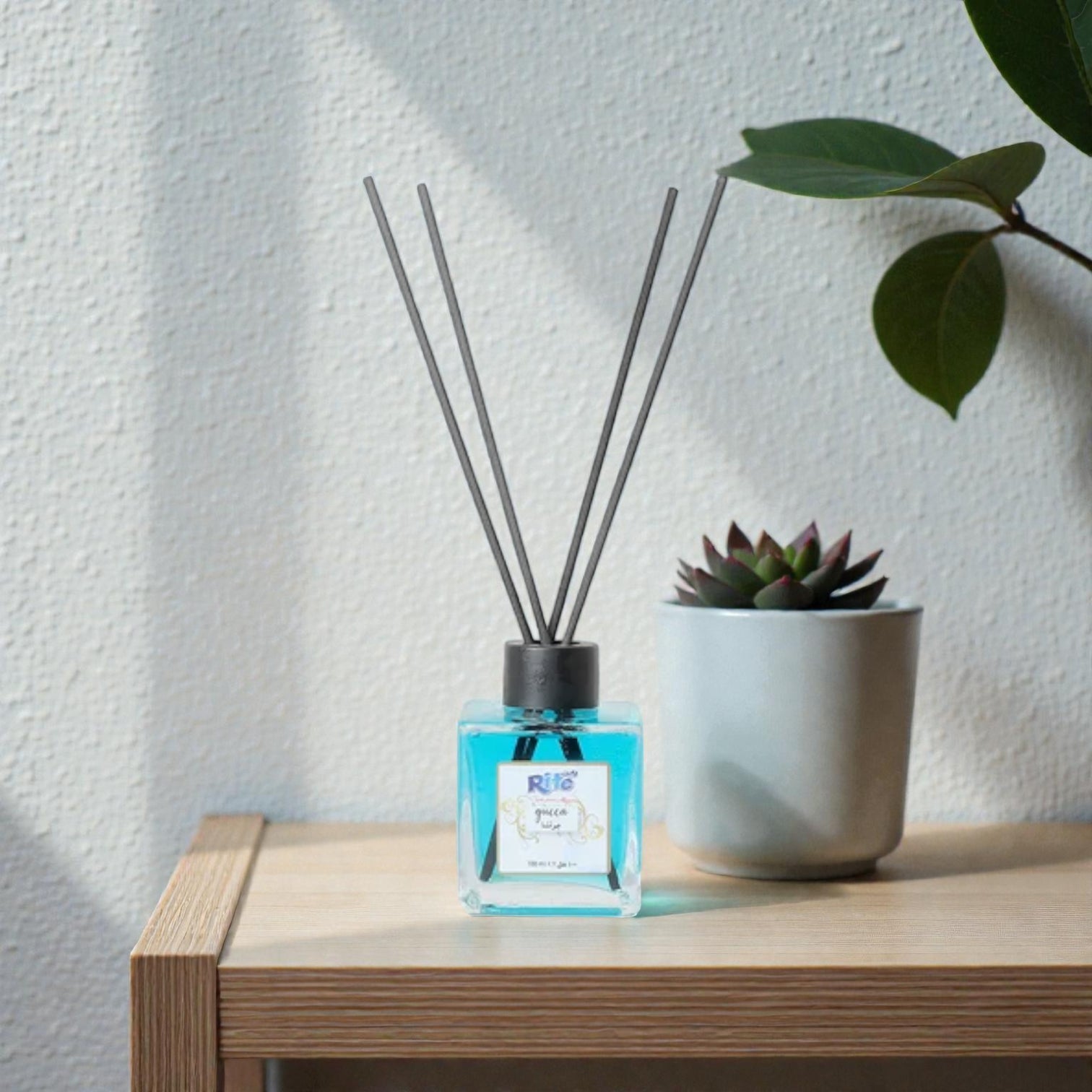 Rite Gotcha Reed Diffuser – Fresh & Long-Lasting Home Fragrance in Decorative Glass Bottle – 100ml Room Freshener - Damoo