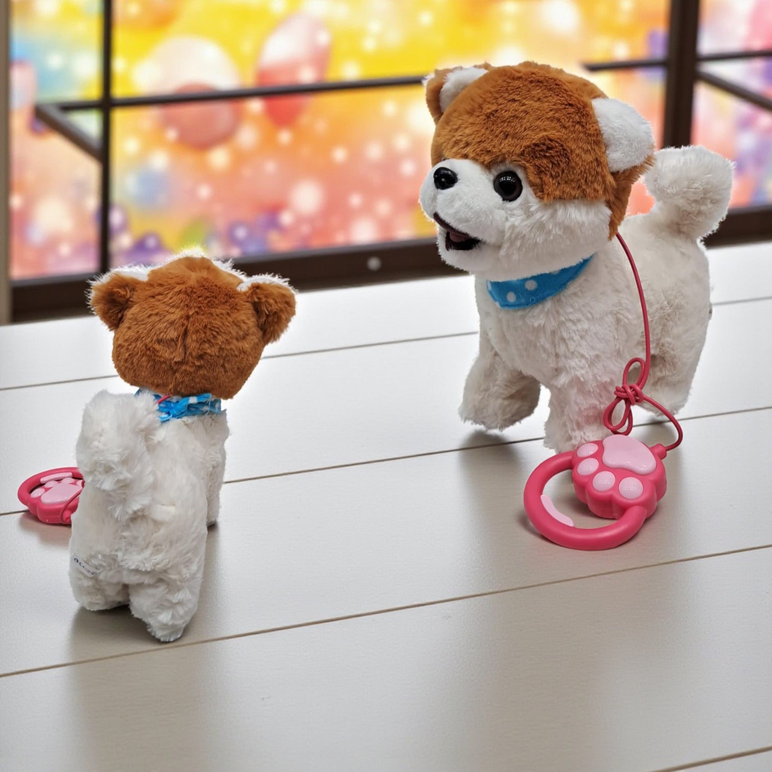Interactive Walking Singing Puppy Toy with Leash | Battery Operated Wagging Tail Dog Toy for Kids | Realistic Sound & Movement Electronic Pet - Damoo