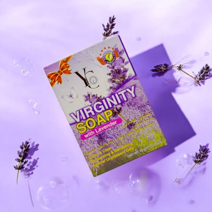 Yong Chin Virginity Feminine Hygiene Soap – Lavender Herbal Extract for Gentle Cleansing, Freshness & Odor Control - Damoo