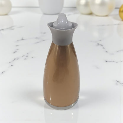 HTH Stainless Steel Vacuum Flask 2.0L (Model ECU-1) – Double Wall Insulated Thermos for Hot & Cold Beverages | Premium Press-Pour Design - Damoo