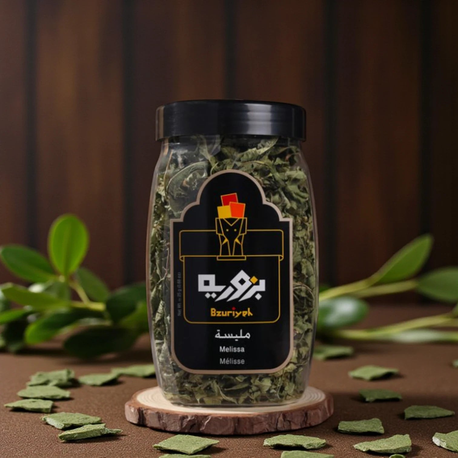 Bzuriyeh Melissa 25g – Calming & Refreshing Herbal Leaves | Antioxidant-Rich, Preservative-Free, Caffeine-Free - Damoo