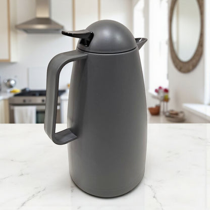 Crystal House Thermos Flask  – Elegant Cream Color | Double Wall Insulated Coffee Flask for Hot & Cold Beverages - Damoo