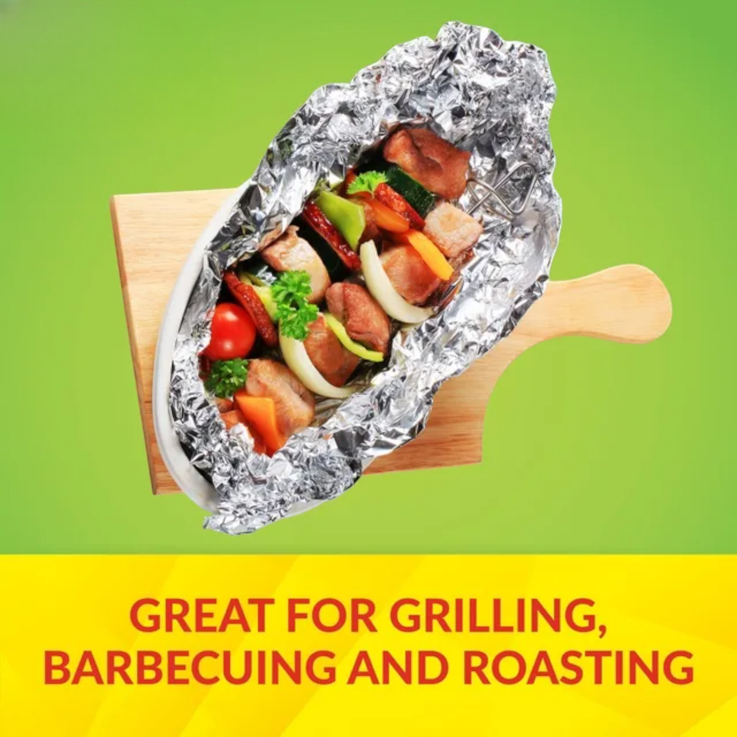 Packers Catering Aluminium Foil Heavy Duty 30 cm – Safe & Hygienic Disposable Foil for Cooking, Baking, Wrapping & Food Storage - Damoo