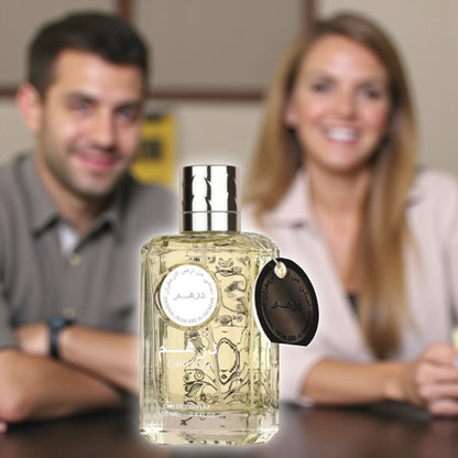 Dirham Silver Eau De Parfum 100ml  | Unisex Arabian Perfume with Citrus, Floral & Musk Notes | Long-Lasting Luxury Fragrance from UAE - Damoo