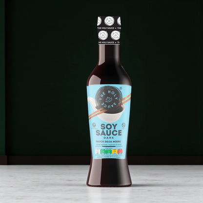 The Holy Sauce Dark Soy Sauce 280ml – Naturally Brewed | No MSG | Rich Umami Flavor | Thick, Glossy & Authentic Asian Cooking Essential - Damoo