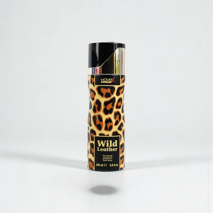 2 x Havex Wild Leather Perfumed Body Spray Deodorant for Men – Long-Lasting Masculine Fragrance, 200ml - Damoo