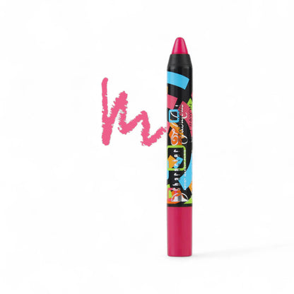 Character Fabulous Lip Crayon – Shade YL021. 16H long-lasting matte lip crayon with intense pigment, waterproof & smudge-proof formula. Lightweight, smooth & travel-friendly. - Damoo
