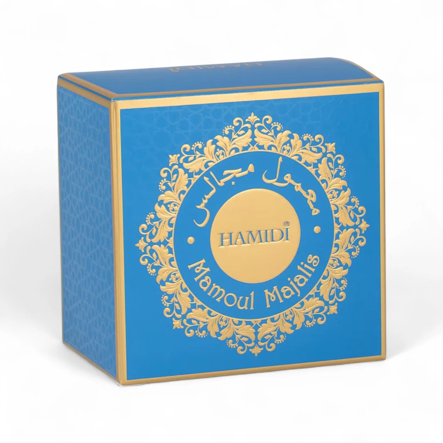 Hamidi Bakhoor Mamoul Majalis 50g – Luxury Arabic Incense with Bergamot, Amber, Rose, Agarwood & Patchouli | Long-Lasting Home Fragrance - Damoo