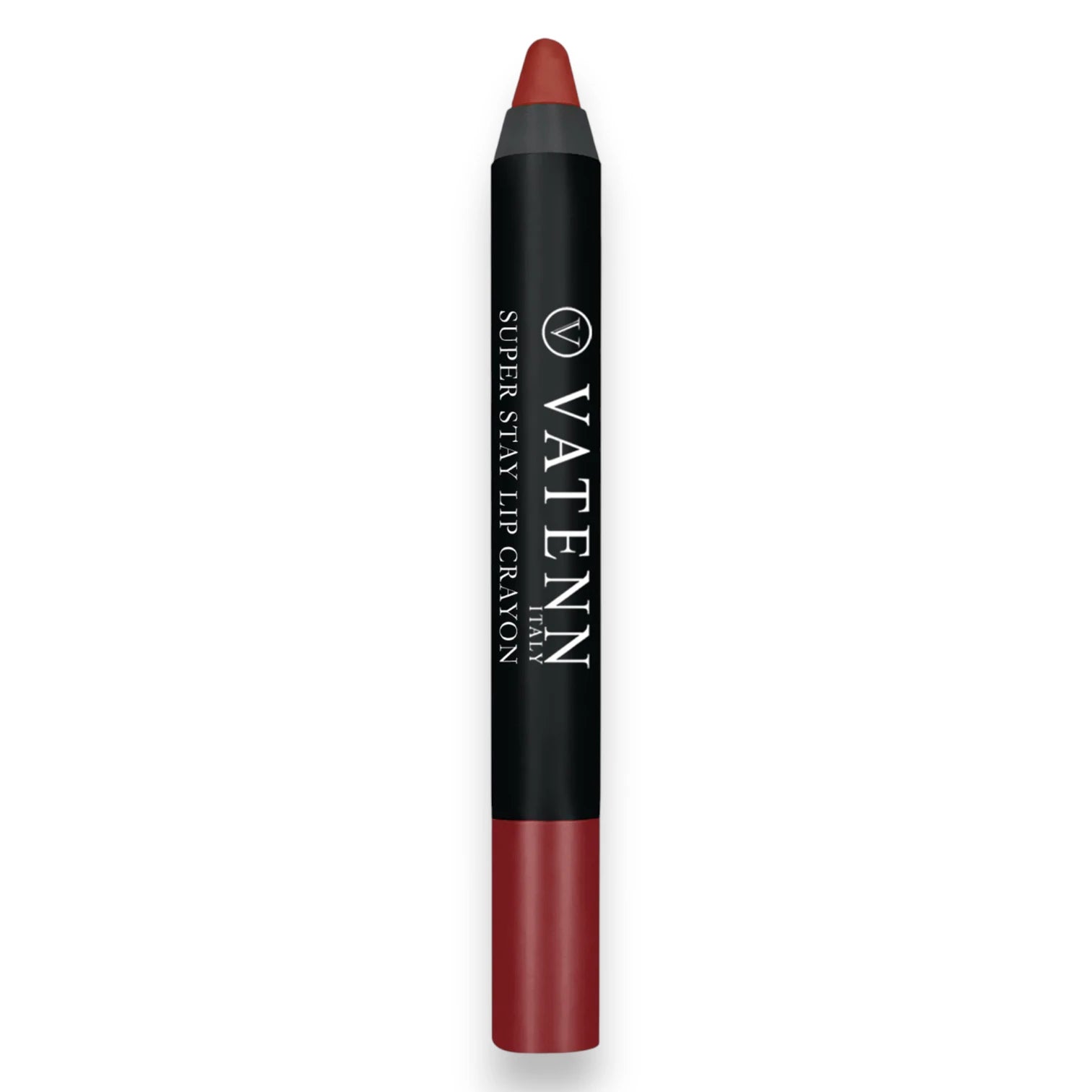 Vatenn Italy Super Stay Lip Crayon Lipstick 401 Kristen | Long Lasting Matte, Waterproof & Smudge-Proof Lip Color - Damoo