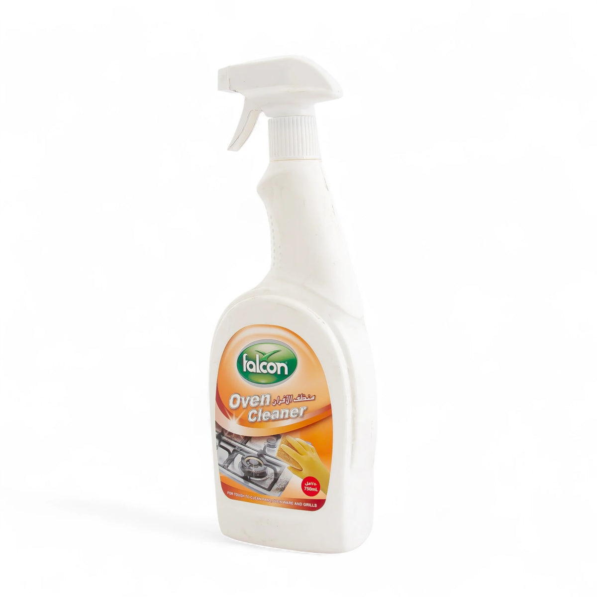 Falcon Oven Cleaner Spray – Powerful Stain & Grease Remover for Ovens, Heavy Build-Up & Residue Cleaner – 750ml - Damoo