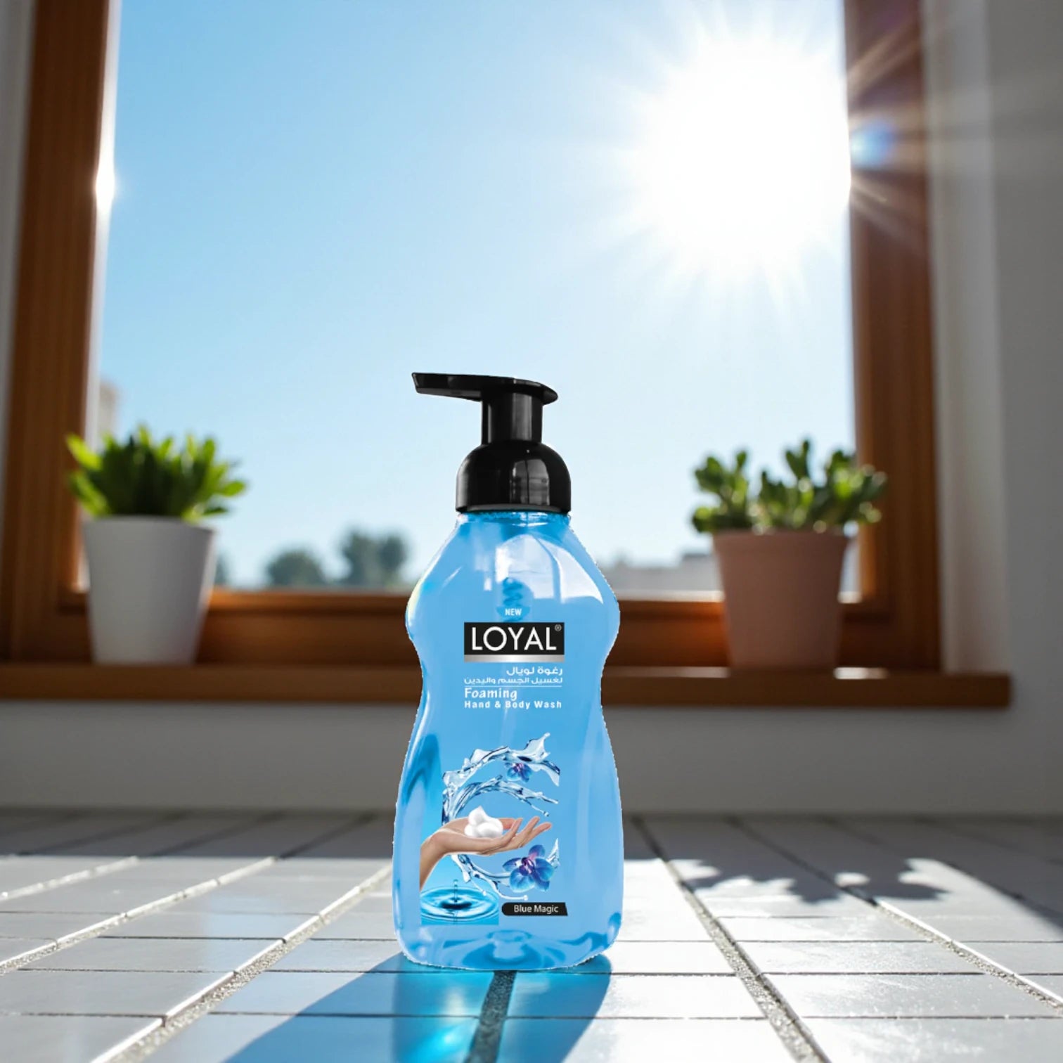 Loyal Foaming Hand Wash – Blue Magic Scent – 500ml – Gentle Moisturizing Foam Cleanser for Smooth, Refreshed Hands - Damoo