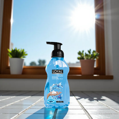 Loyal Foaming Hand Wash – Blue Magic Scent – 500ml – Gentle Moisturizing Foam Cleanser for Smooth, Refreshed Hands - Damoo